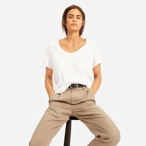 NWT Everlane The Air Scoop-Neck Tee - Size Medium